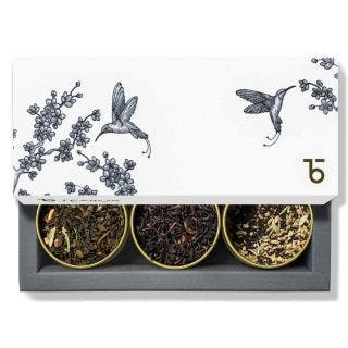 Vivant 3 Tin Small Caddy Box Tea Box