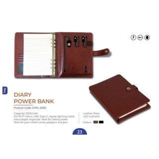 Wireless Power Bank diary 5000mAh